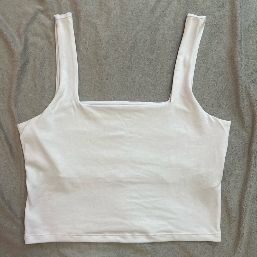 White Sleeveless Women's Top